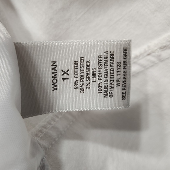 White Open Jacket with Ruffle - Picture 5 of 6